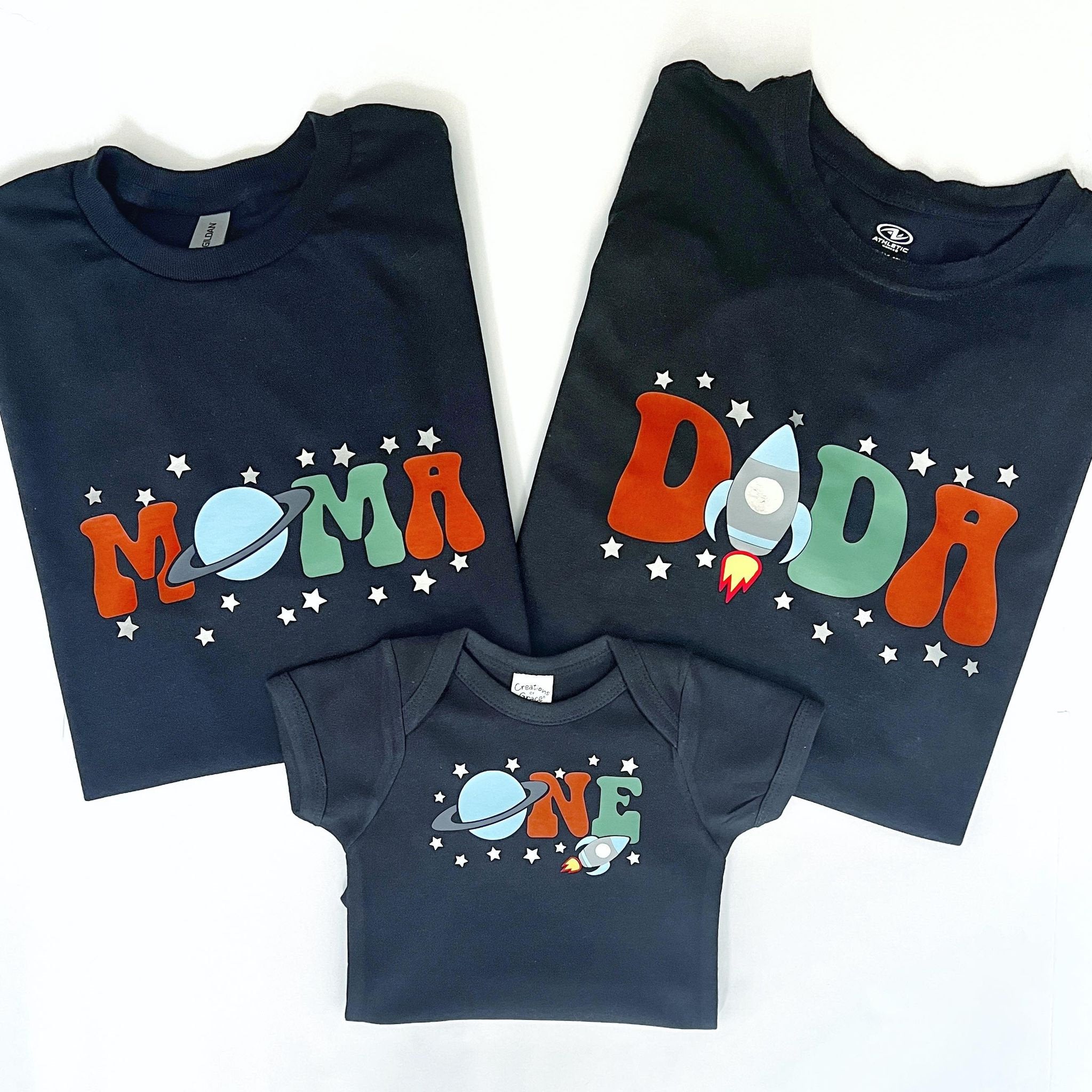 Space Birthday Shirt, Outer Space Birthday, First Trip Around the Sun