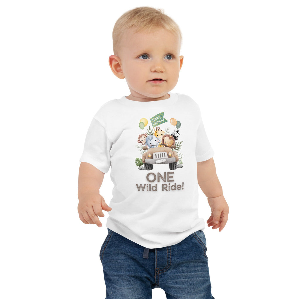 Wild One Safari Birthday Shirt