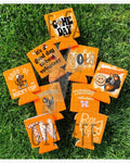 Tennessee Game Day Can Cooler, Orange Football Koozie, Southern Tailgate Drink Sleeve